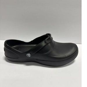 Crocs Women’s Mercy Slip-On Clogs Black, Size 10 M
